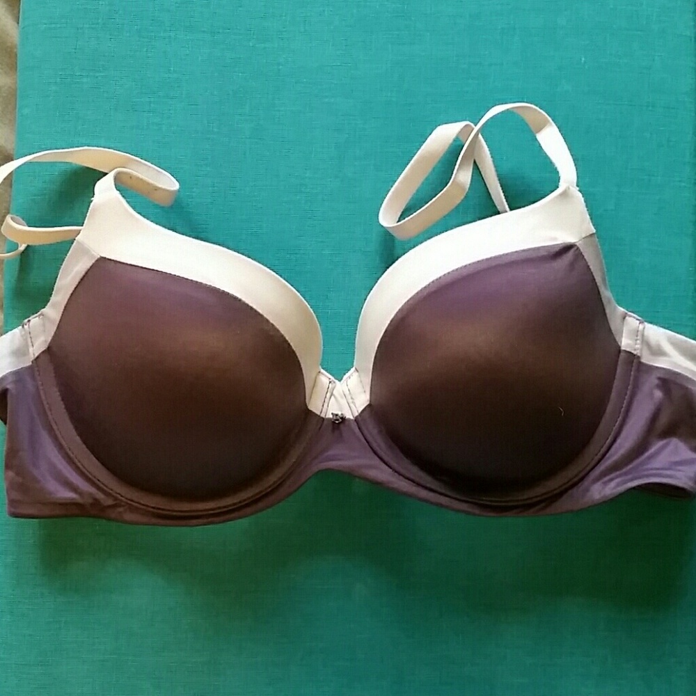 Victoria's Secret Fabulous Lined Demi Bra Purple